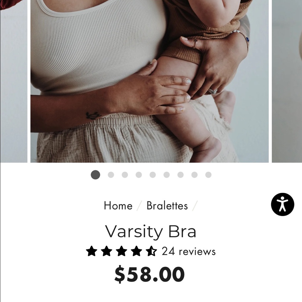 Bao bei varsity bra